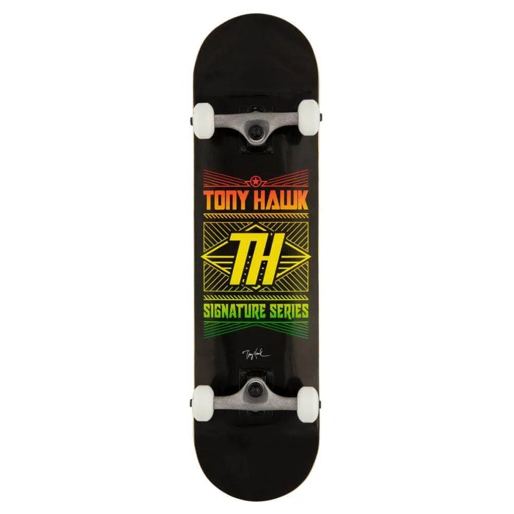 Tony Hawk 180  Stacked Logo Black 8.0" Complete Skateboard