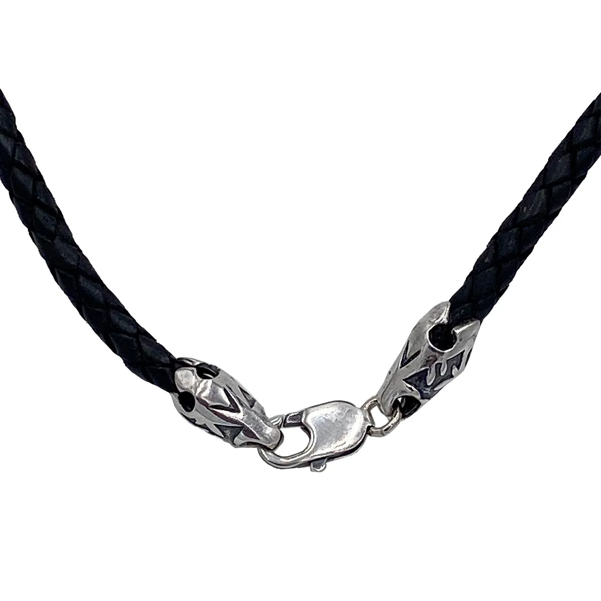 Tribal Son Logo on Leather Necklace