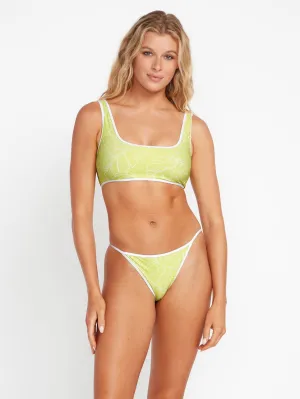 Tropicoco Reversible Skimpy Bikini Bottom (Reversible) - CITRON