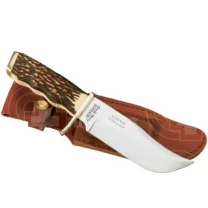 Uncle Henry Pro Hunter Fixed Blade Knife With Leather Sheath 171UH
