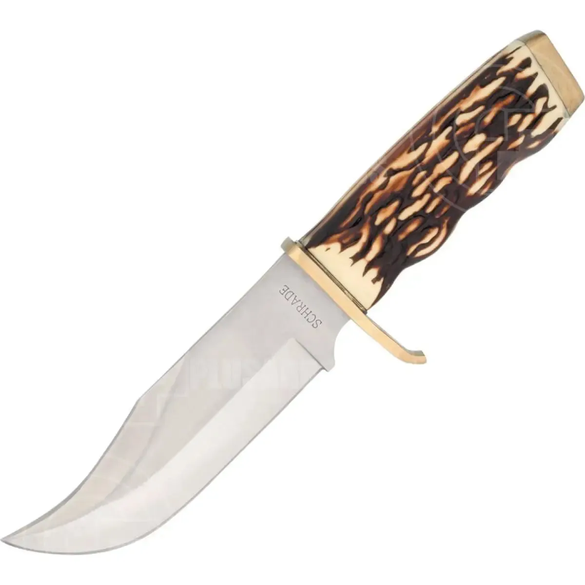 Uncle Henry Pro Hunter Fixed Blade Knife With Leather Sheath 171UH