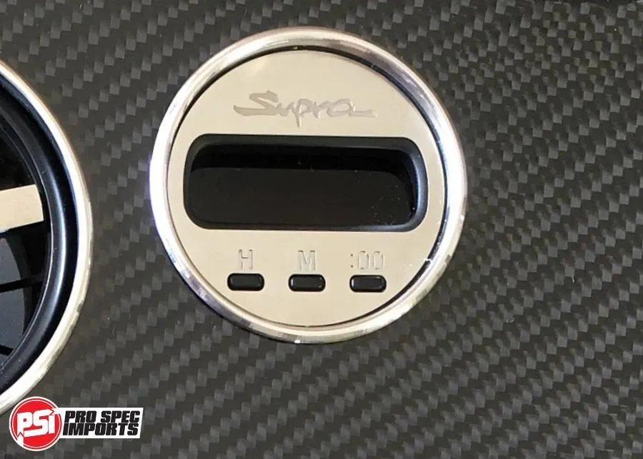 USA Supra Interior - Brushed Stainless Billet HVAC Mega 8pc Combo