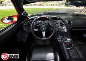 USA Supra Interior - Brushed Stainless Billet HVAC Mega 8pc Combo