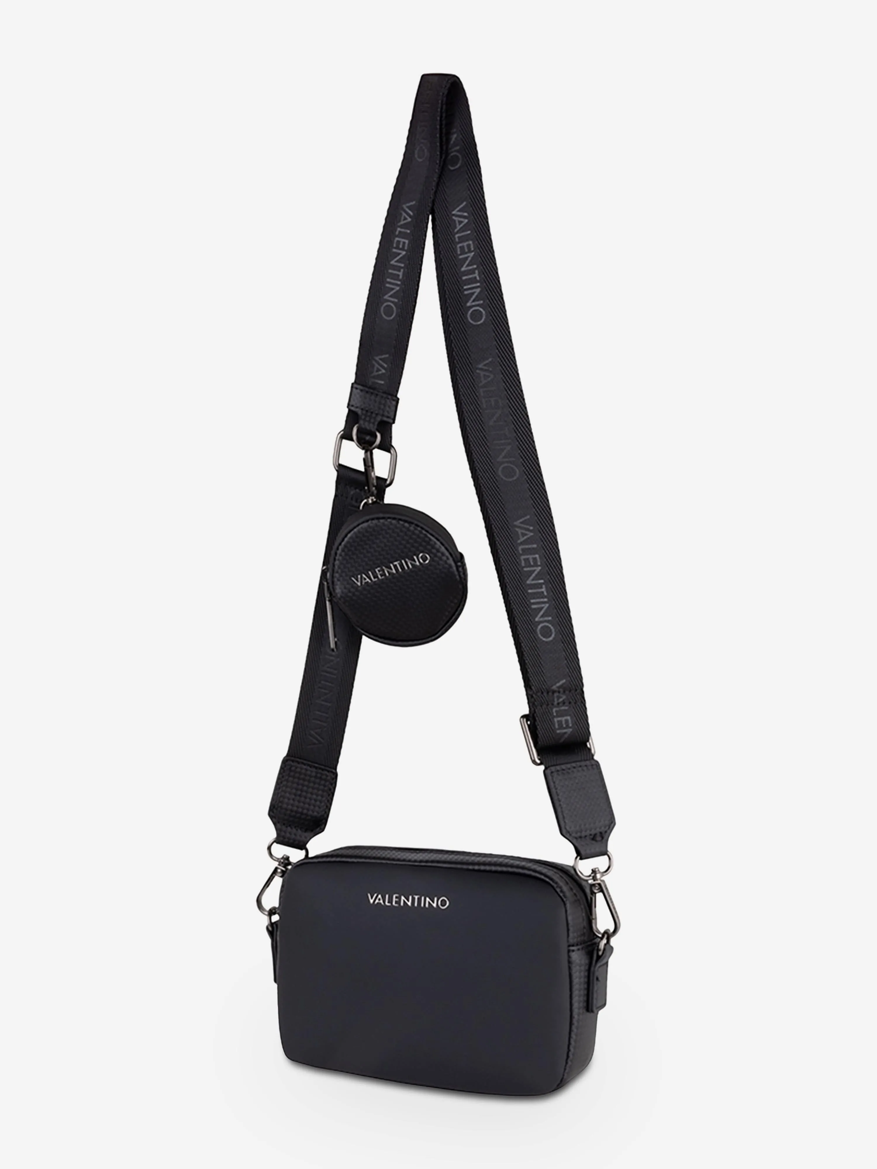 Valentino Cosmos Crossbody Bag in Black (18cm)