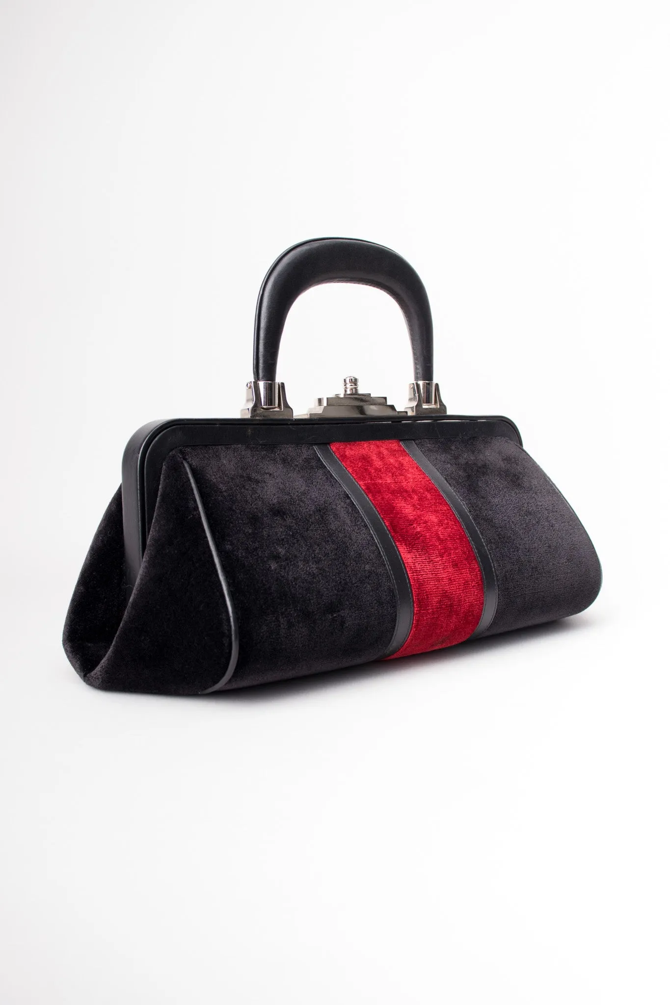 Velvet Stripe Doctor Bagonghi Bag