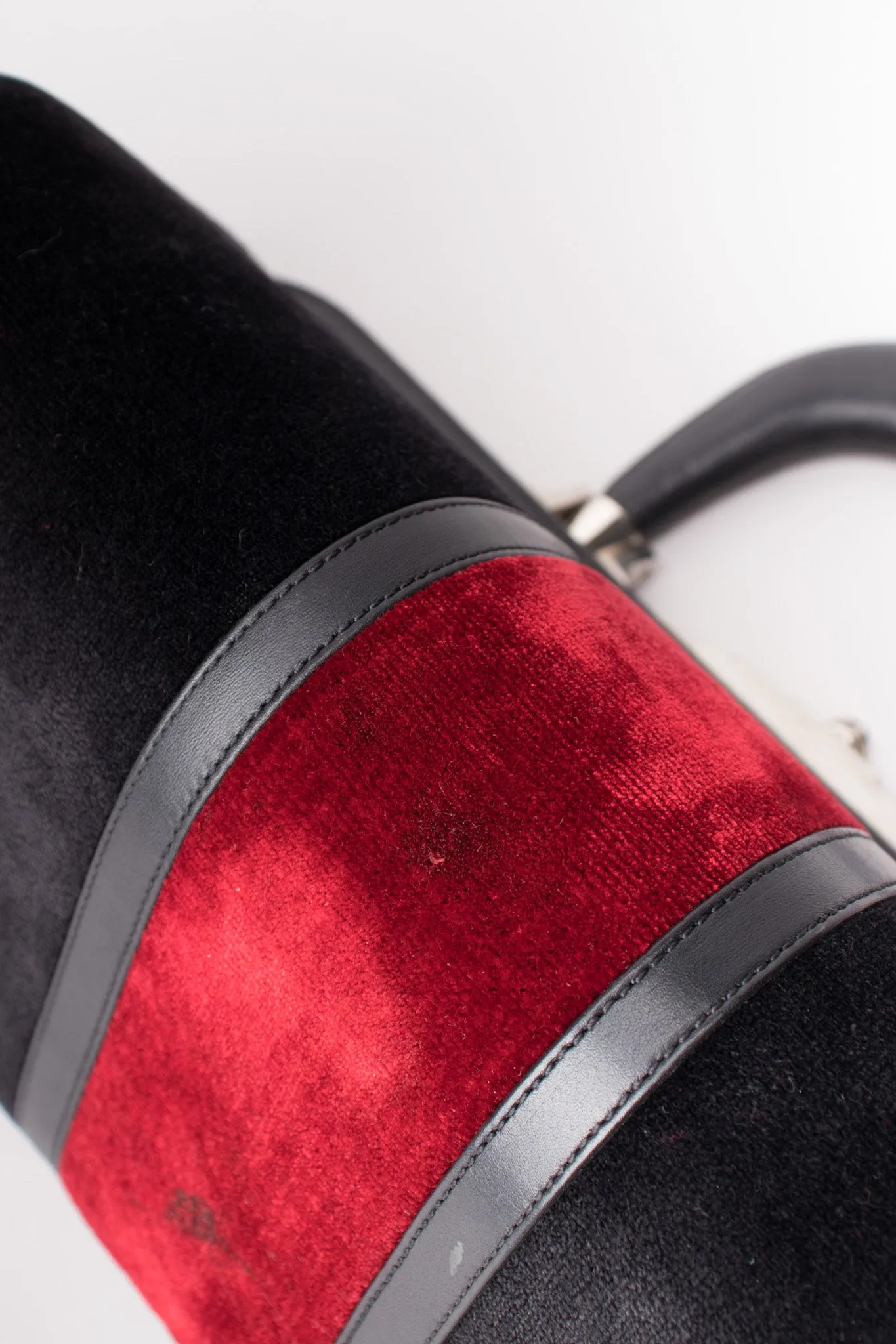 Velvet Stripe Doctor Bagonghi Bag