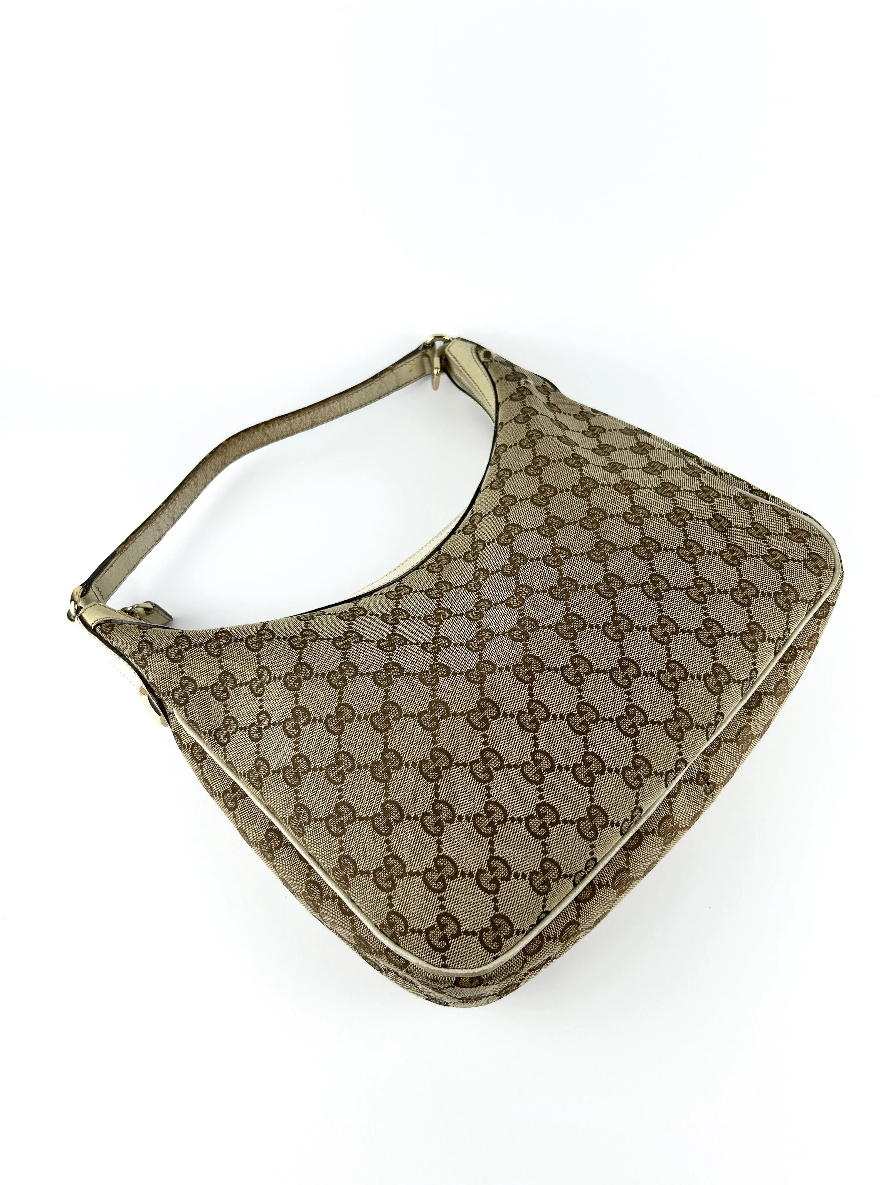 Vintage Gucci Monogram Shoulder Bag