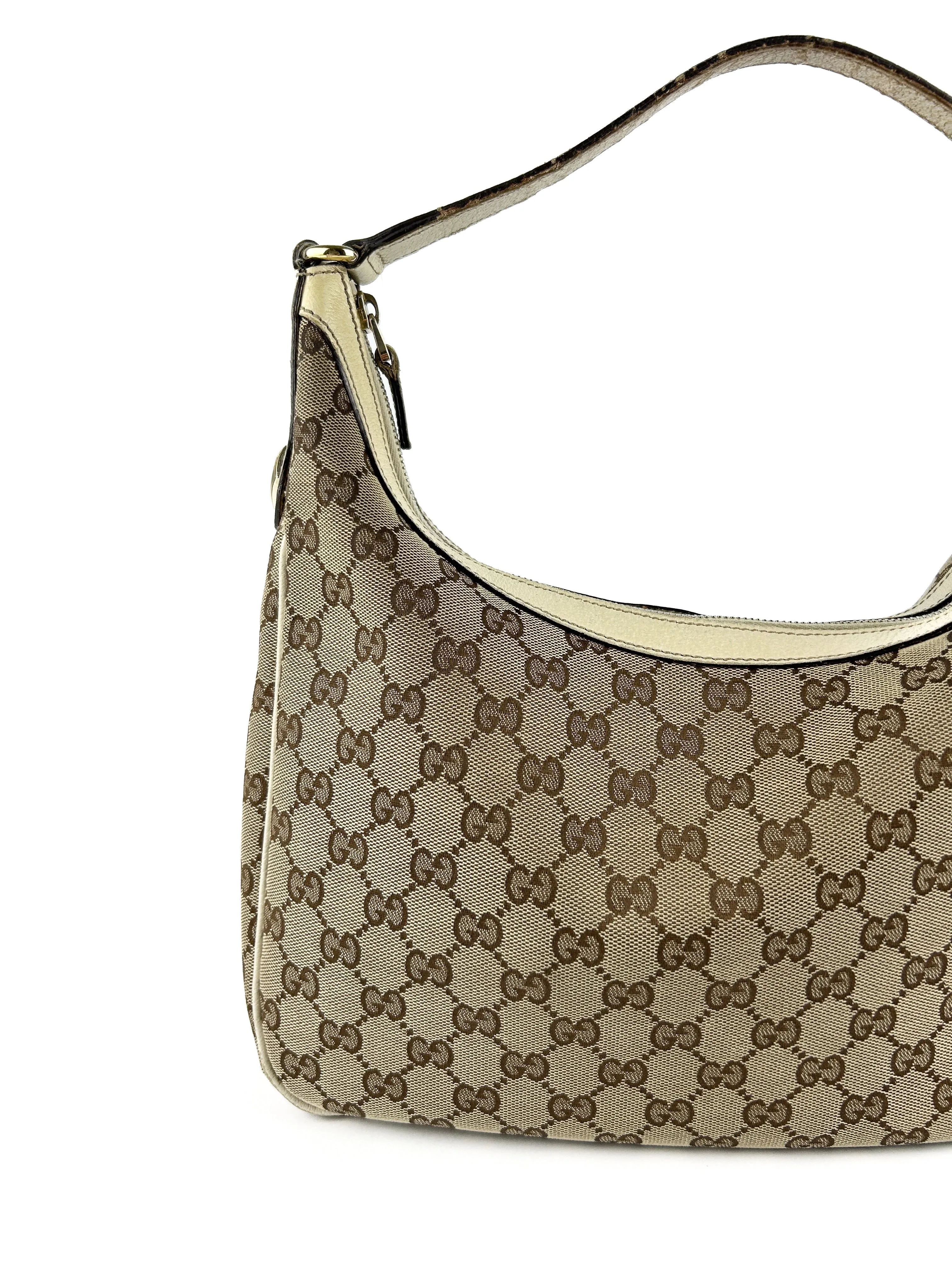 Vintage Gucci Monogram Shoulder Bag