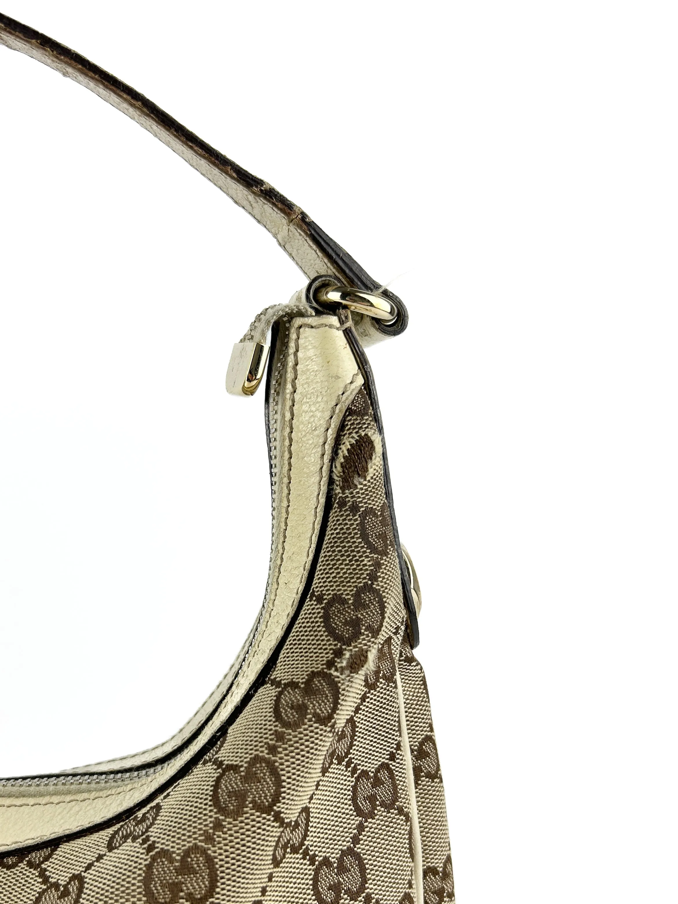Vintage Gucci Monogram Shoulder Bag
