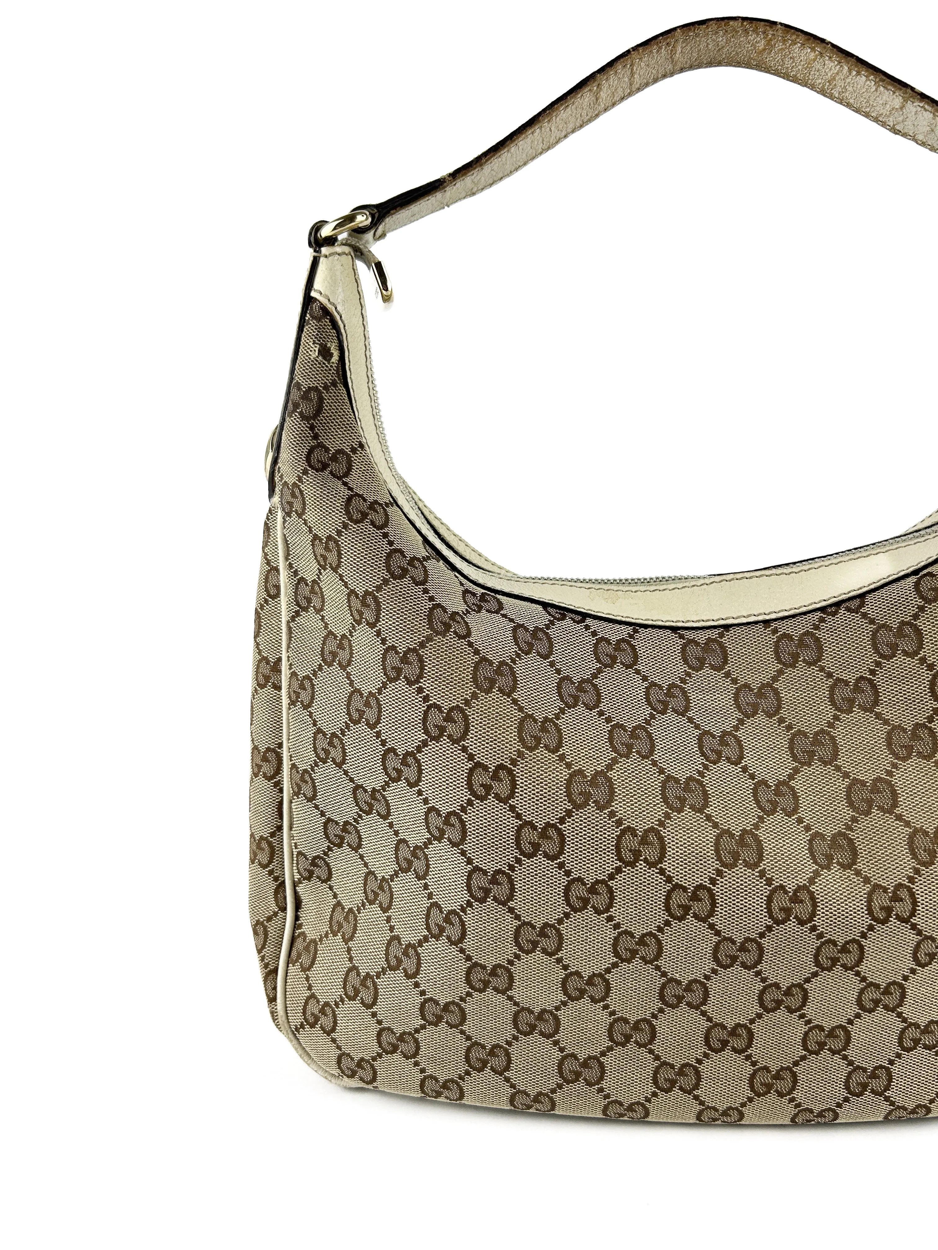 Vintage Gucci Monogram Shoulder Bag