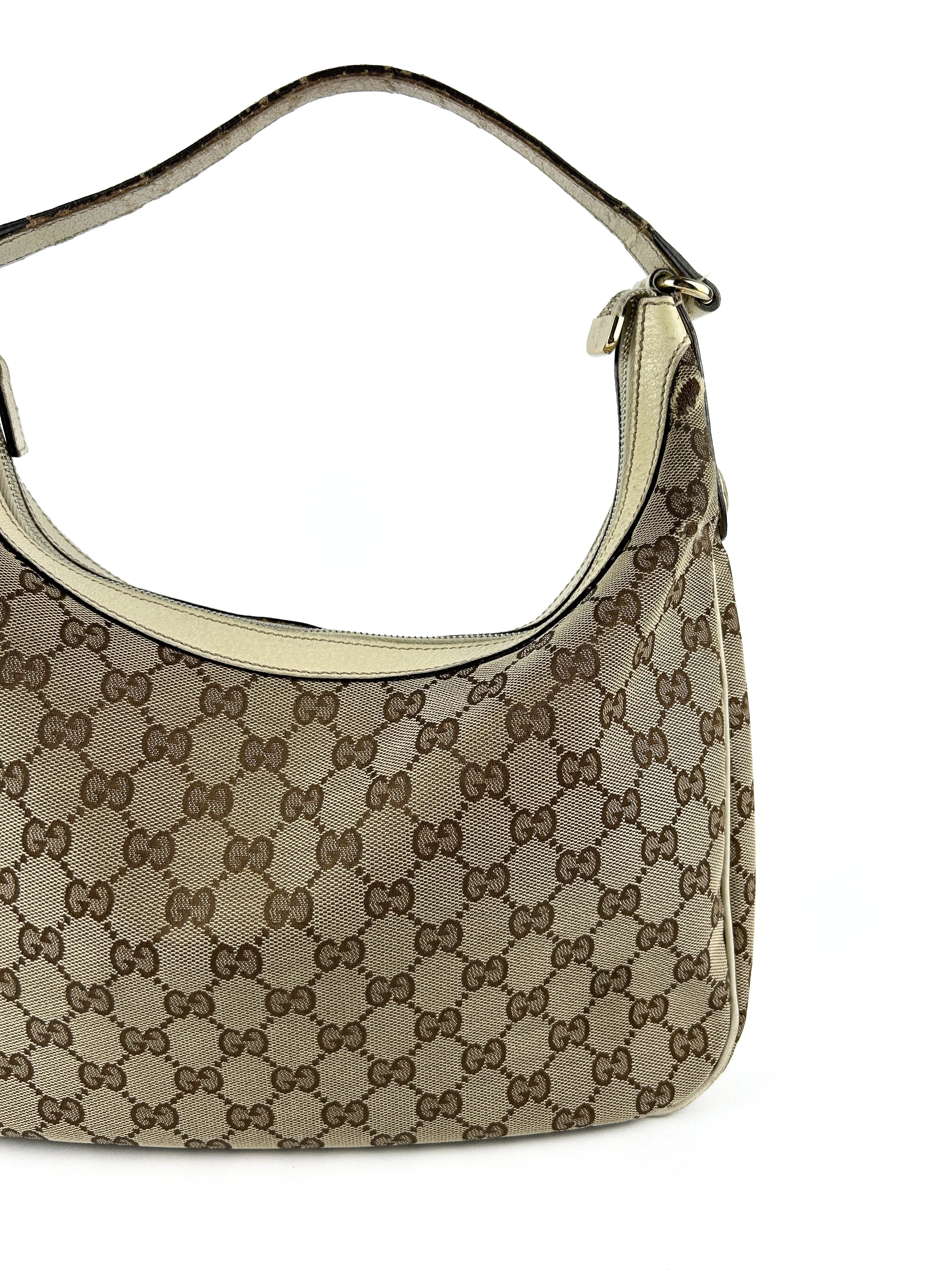 Vintage Gucci Monogram Shoulder Bag