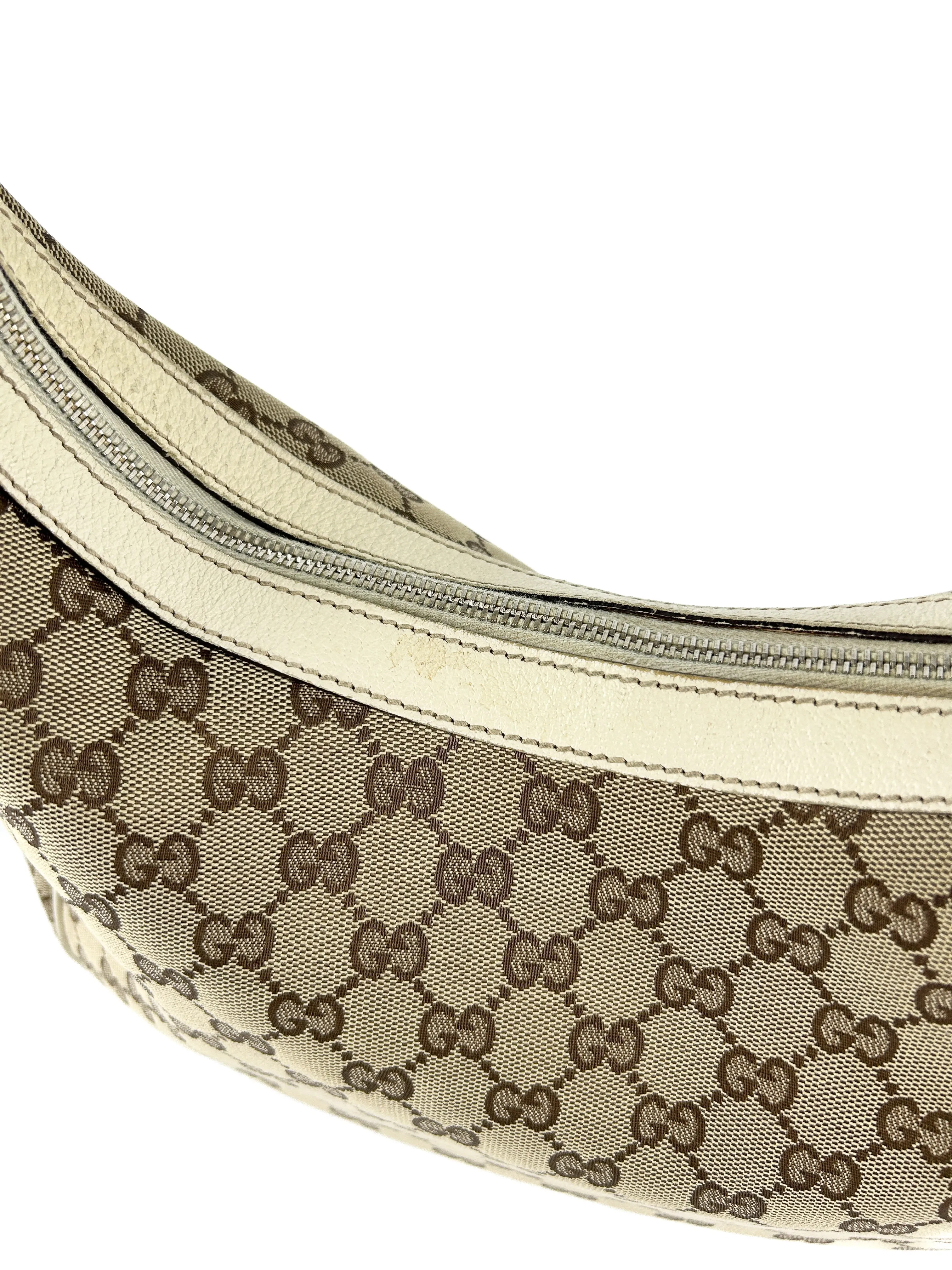 Vintage Gucci Monogram Shoulder Bag