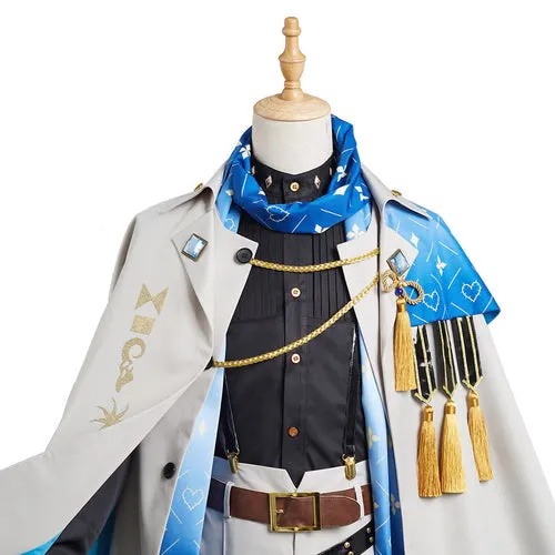 Vtuber Nijisanji Ike Eveland Halloween Outfit Cosplay Costume