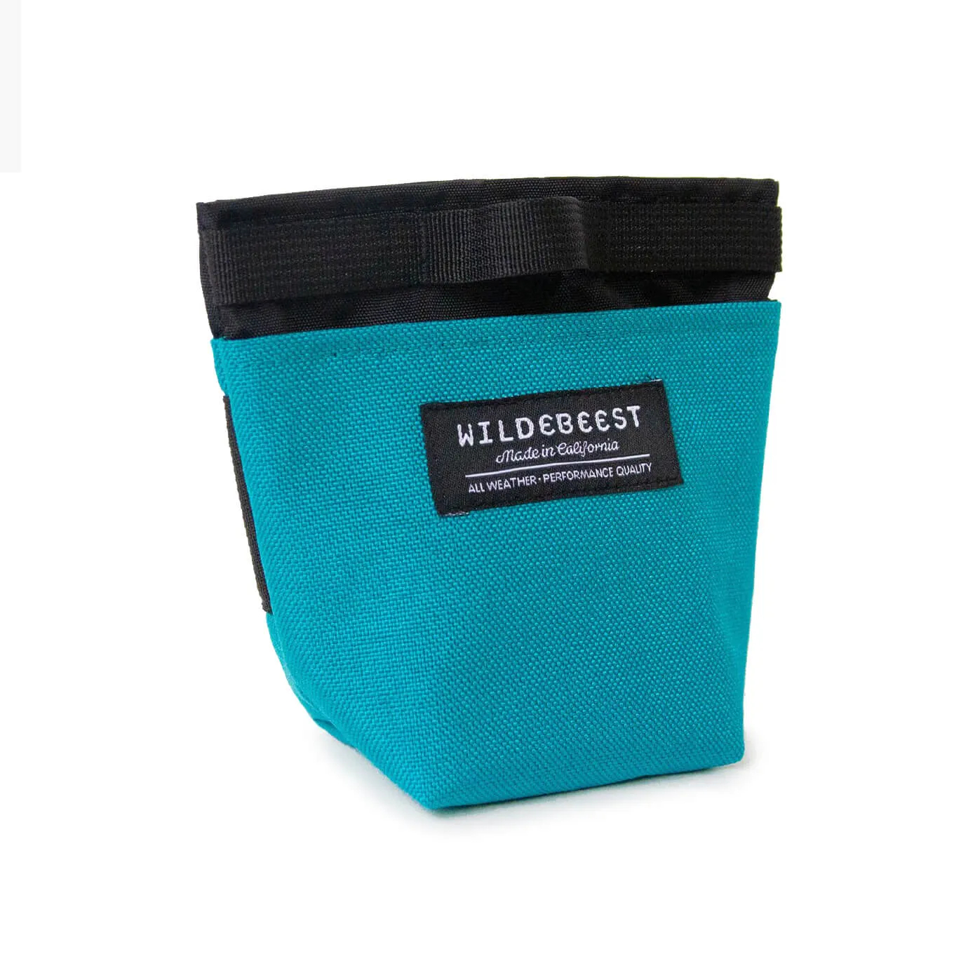 Wildebeest Alamo Dog Treat Pouch | Turquoise