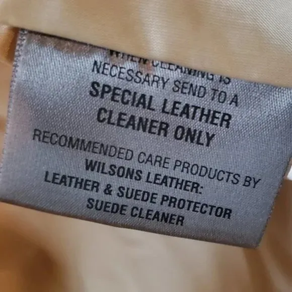 Wilson’s Women's Pelle Studio Collection Tan Leather Jacket SZ 1X