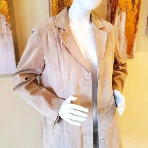 Wilson’s Women's Pelle Studio Collection Tan Leather Jacket SZ 1X