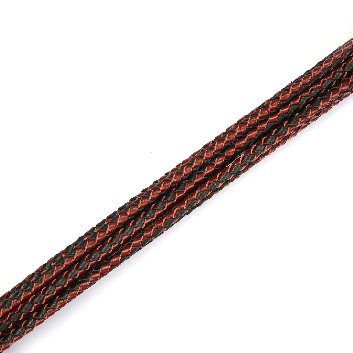 Wine Red Leather Cat O' Nine Tails Flogger