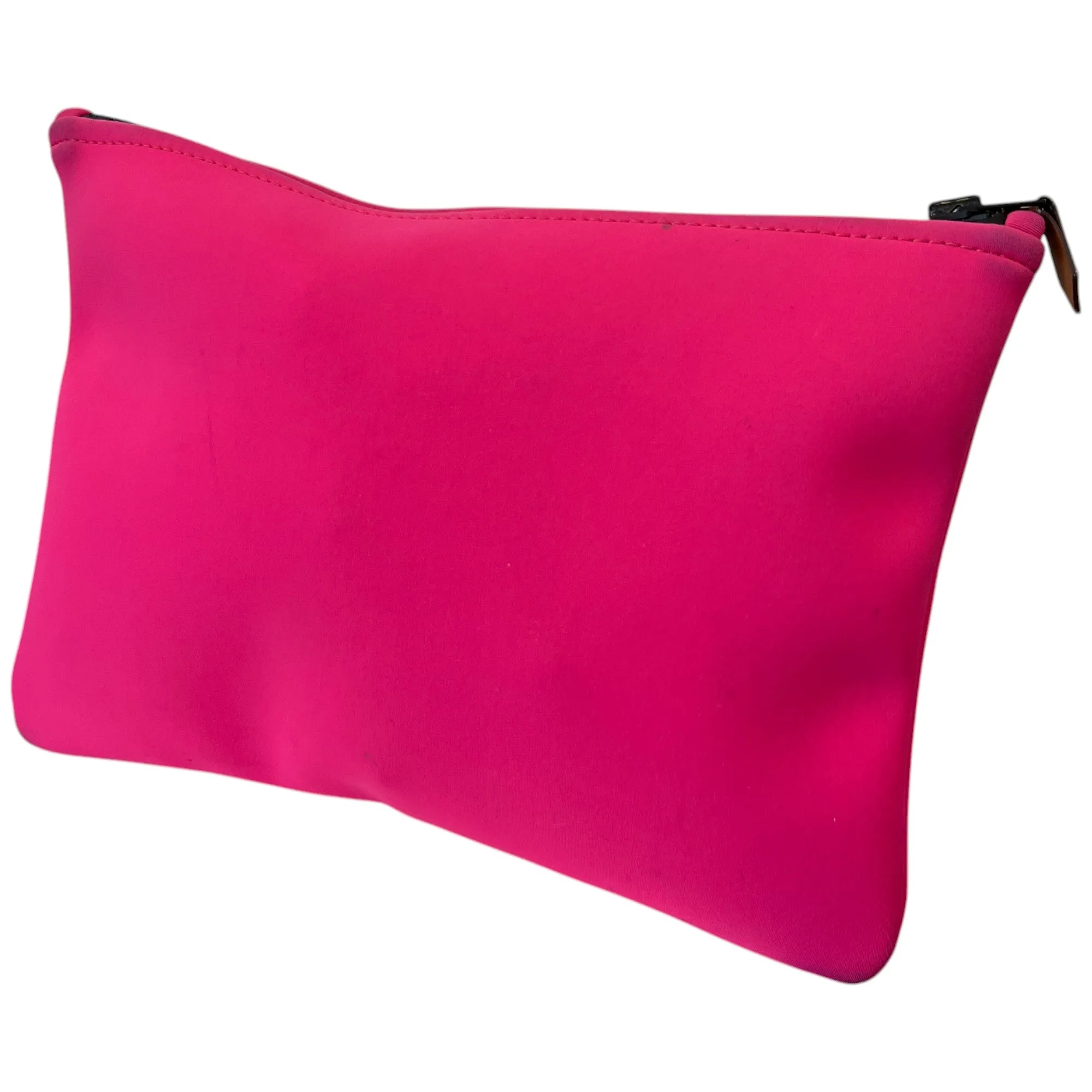 Women's Embossed Logo Pouch Pink