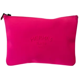 Women's Embossed Logo Pouch Pink