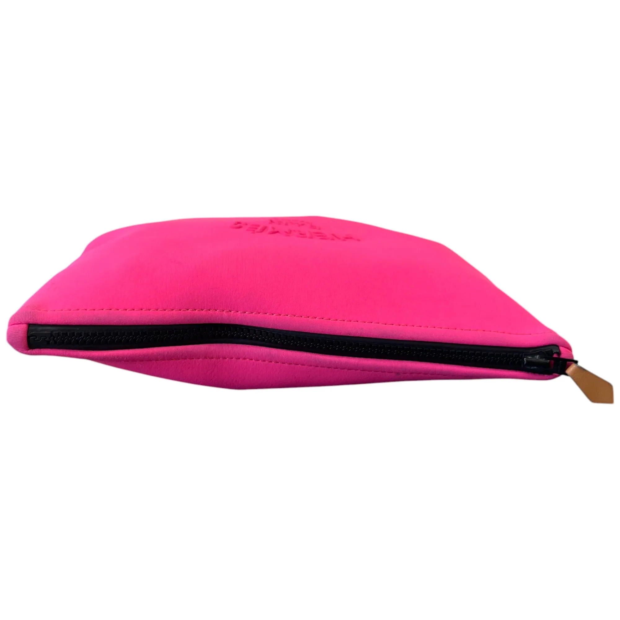 Women's Embossed Logo Pouch Pink