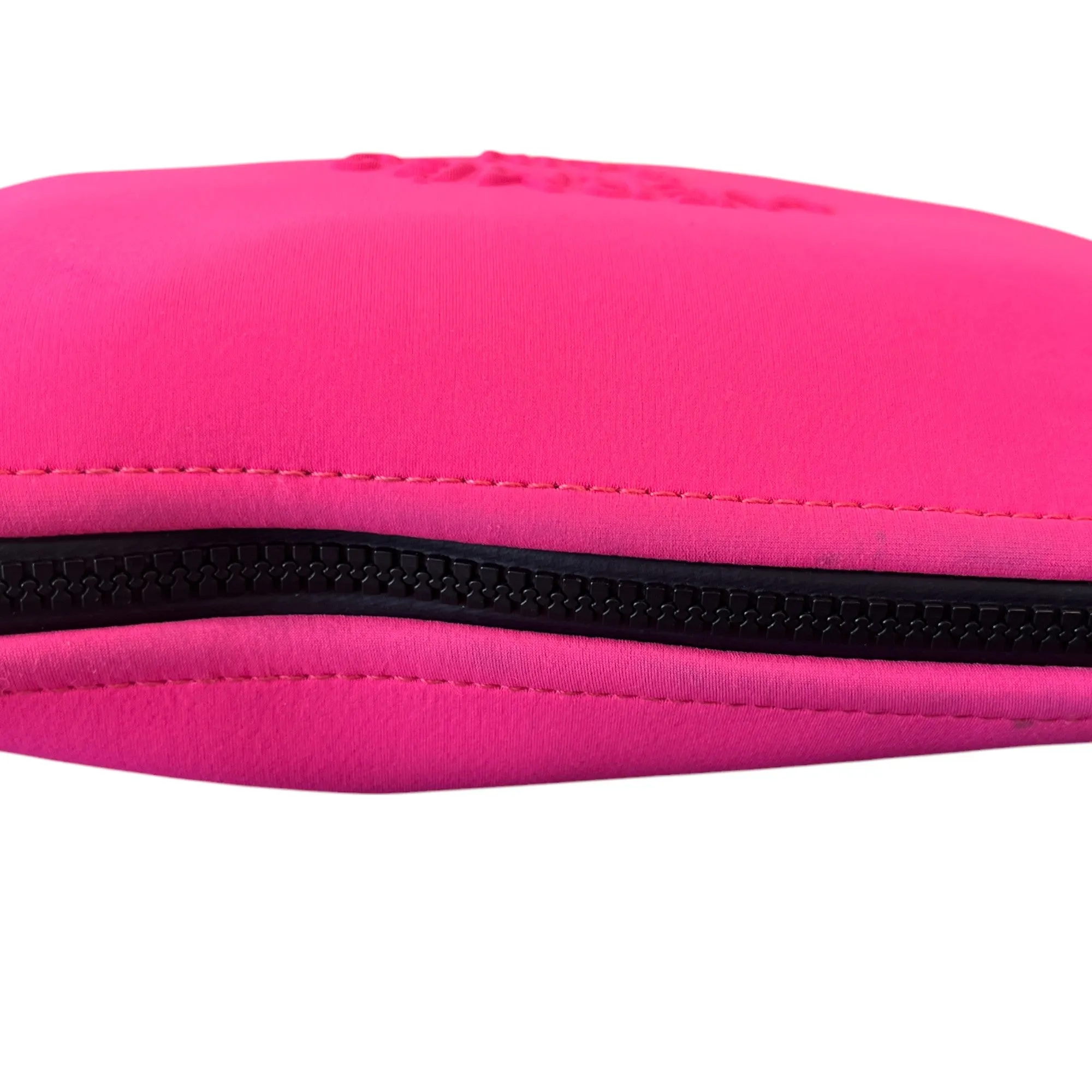 Women's Embossed Logo Pouch Pink