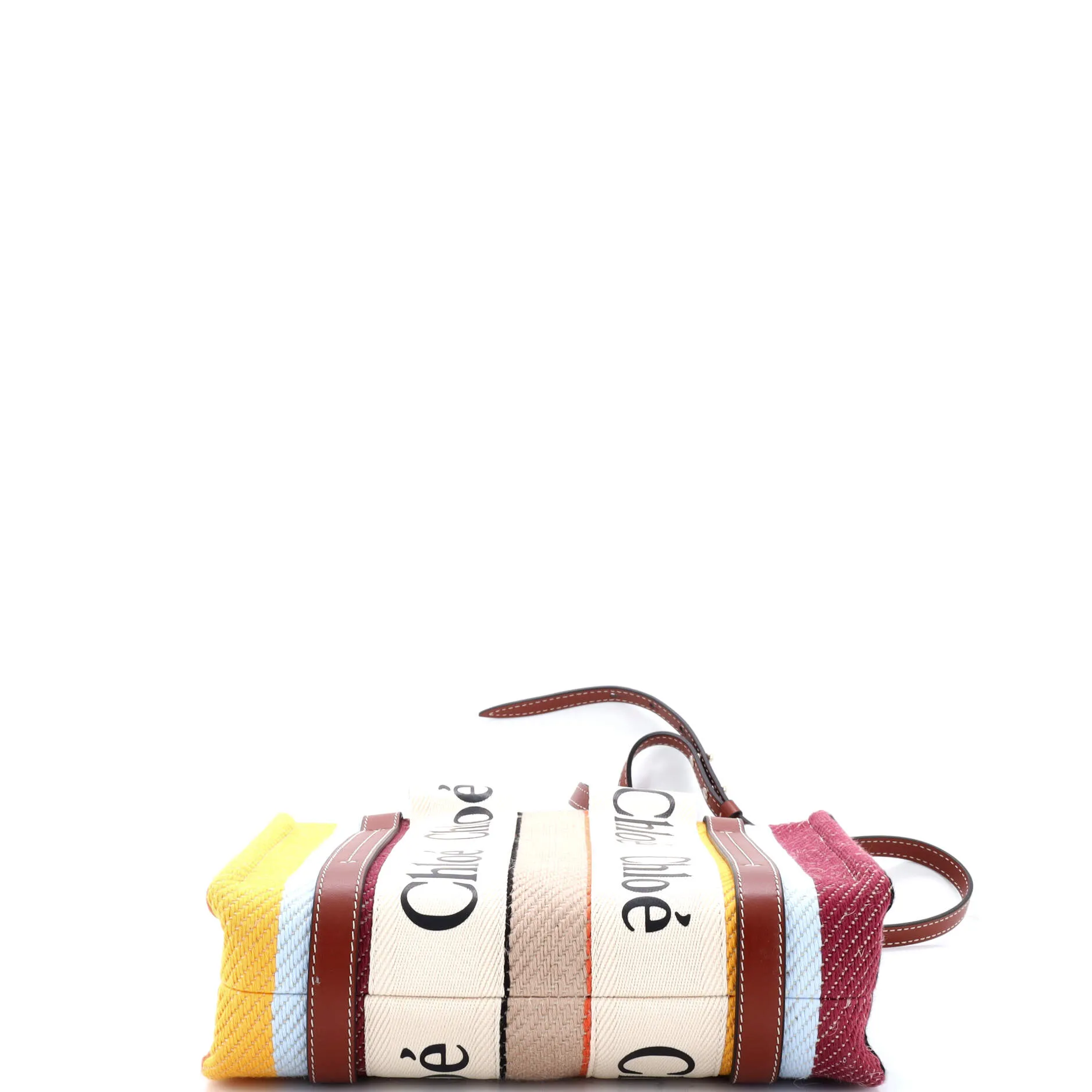 Woody Convertible Tote Canvas with Leather Small
