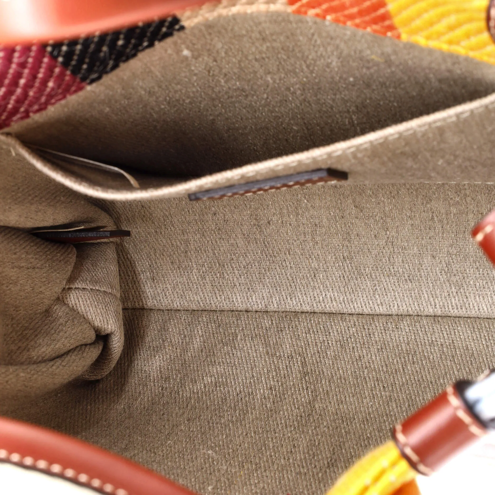 Woody Convertible Tote Canvas with Leather Small