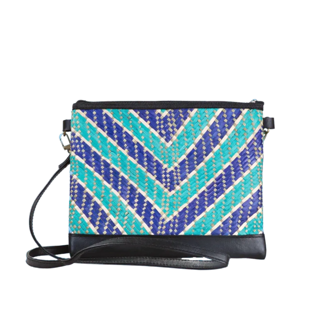 Woven Maya Tikog Grass Sling Bag