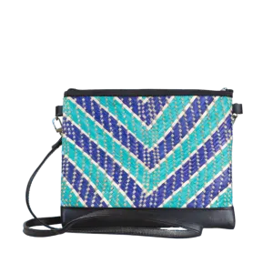 Woven Maya Tikog Grass Sling Bag