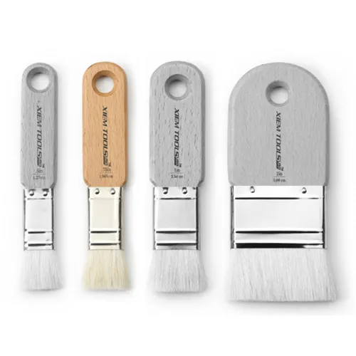 Xiem Brush Short Cut Glaze .75"