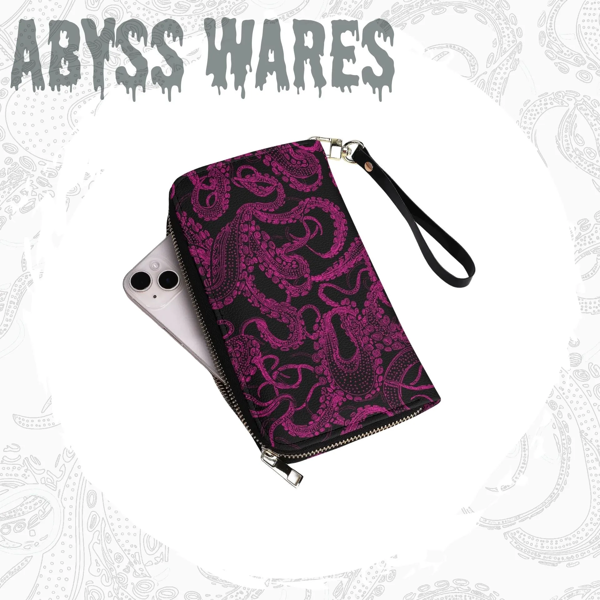 Xray Tentacle Pink Wallet