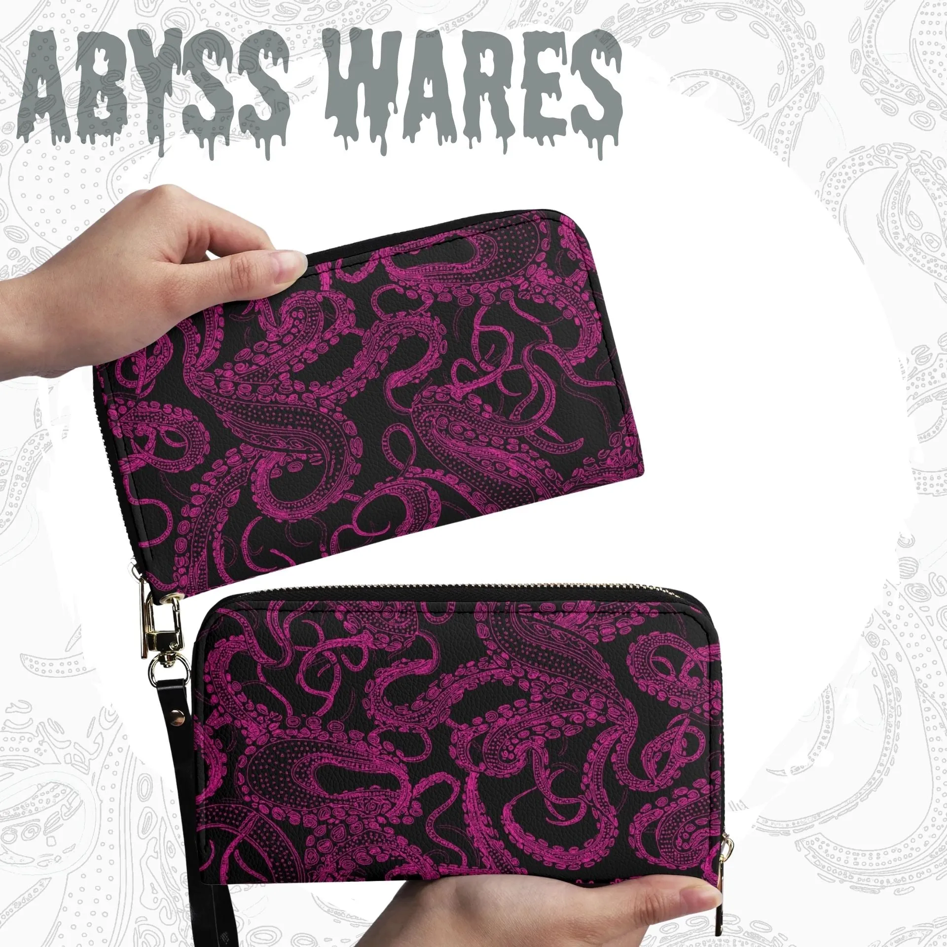 Xray Tentacle Pink Wallet
