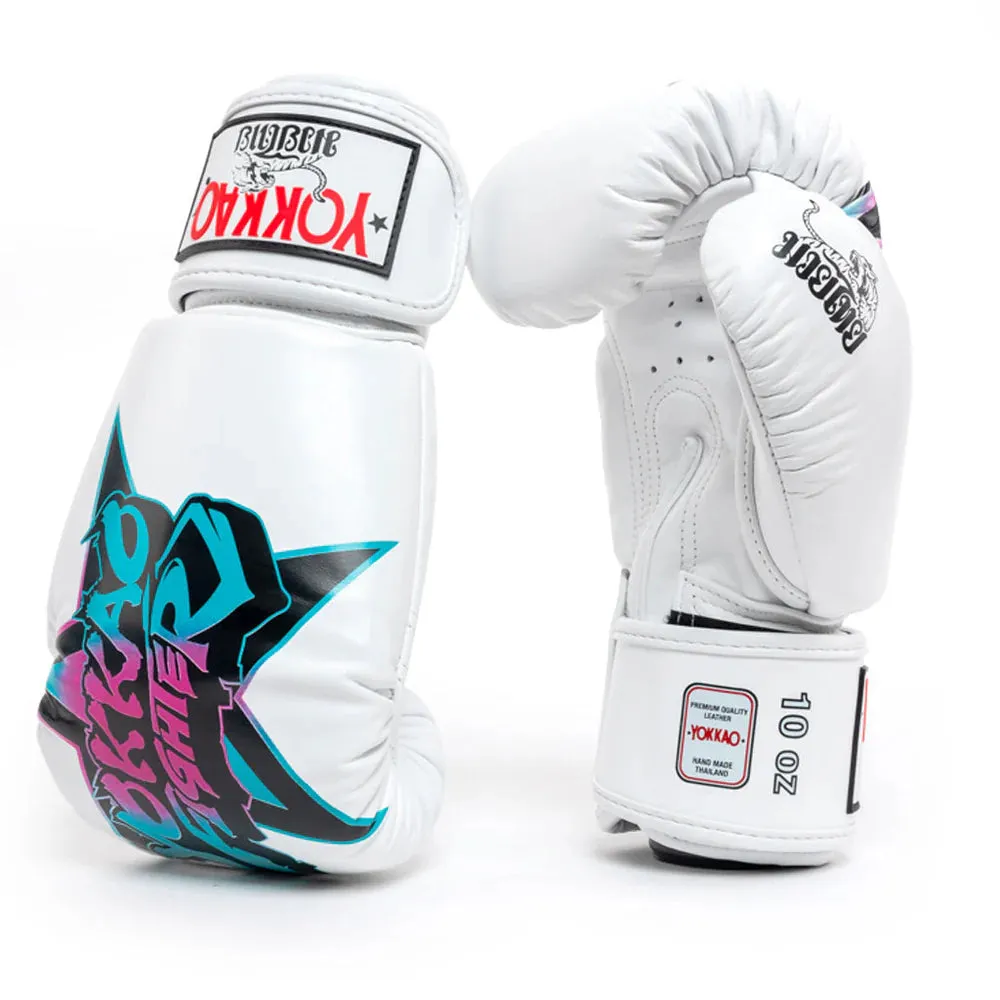 Yokkao Boxing Gloves - Fighter White