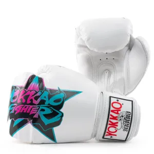 Yokkao Boxing Gloves - Fighter White