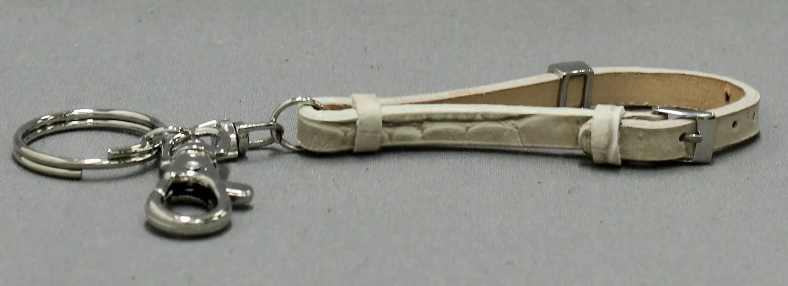 ZUZIFY Charm Keep Leather Keychain Key Chain Lobster Clasp 6mm (1/4")